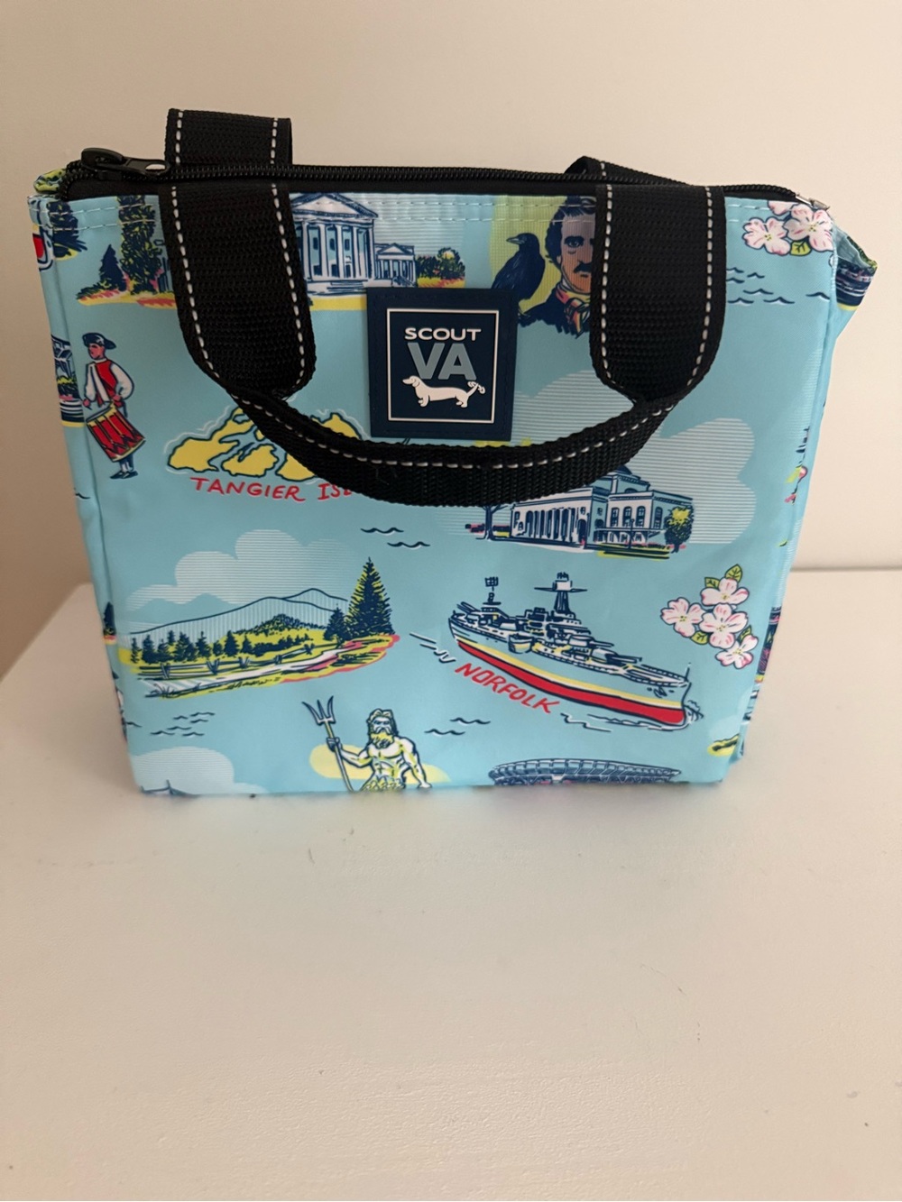 SCOUT Eloise Lunch Box Featuring Virginia Landmarks & Historical Figures